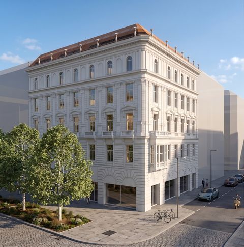 Dachgeschoßzubau, 1010 Wien — Ansicht 1
