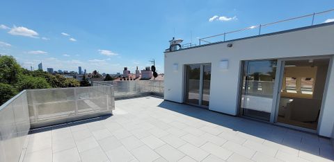 Terrasse — Zinshaussanierung / Dachgeschoßzubau, 1190 Wien