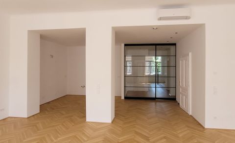 Wohnzimmer — Zinshaussanierung / Dachgeschoßzubau, 1190 Wien